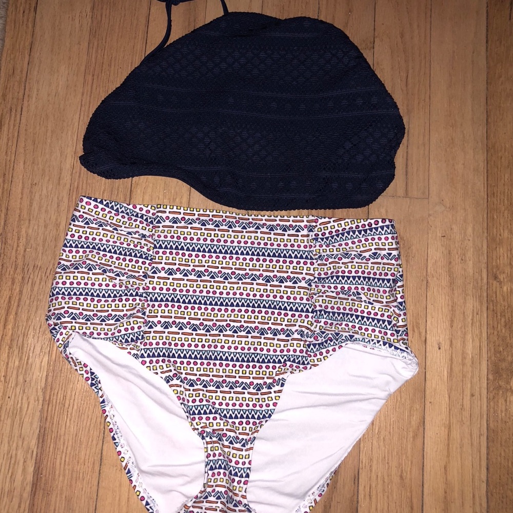 high waisted bikini